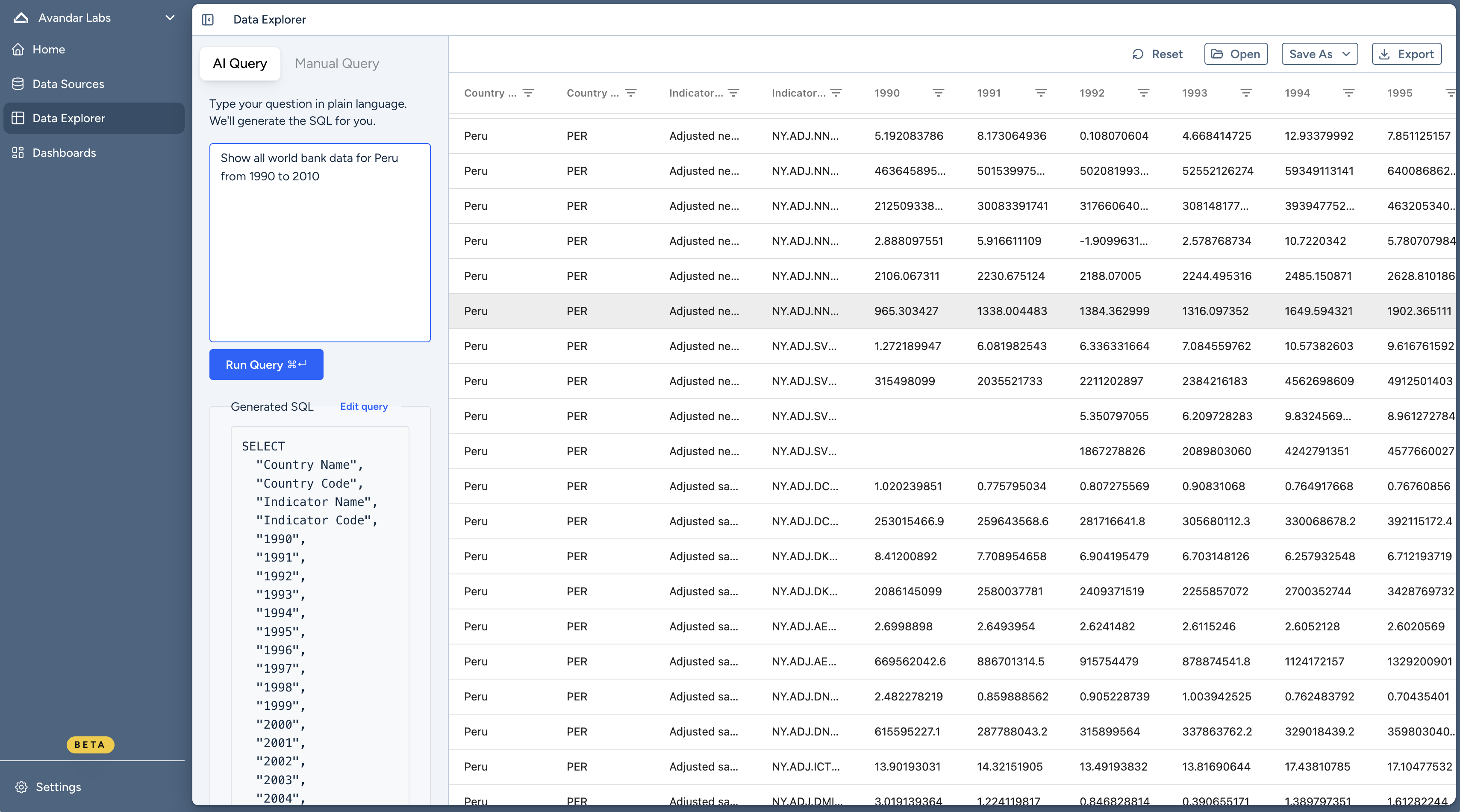 Explore your data (secondary preview)